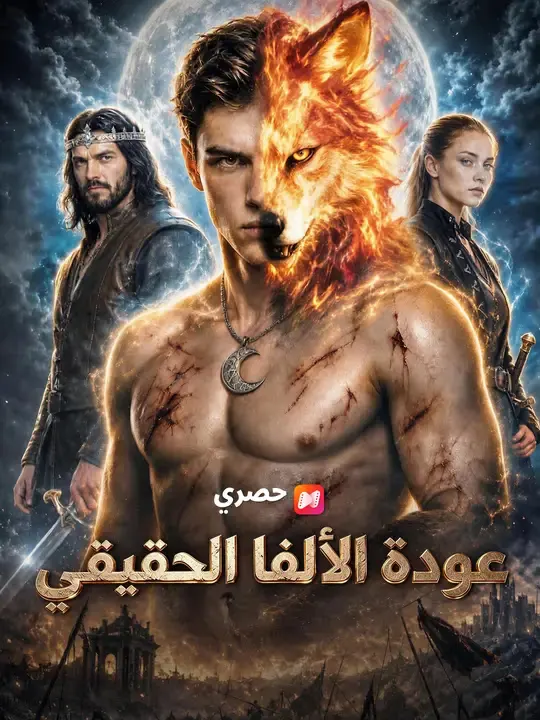 ملصق مسلسل عودة الألفا الحقيقي من الصين