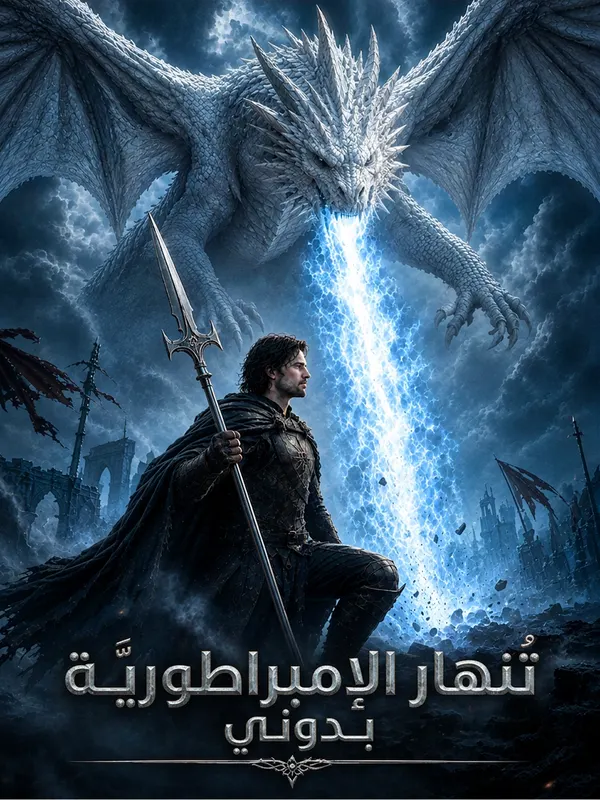 ملصق مسلسل تنهار الإمبراطورية بدوني من الصين
