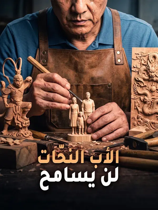 ملصق مسلسل الأب النحّات لن يسامح من الصين