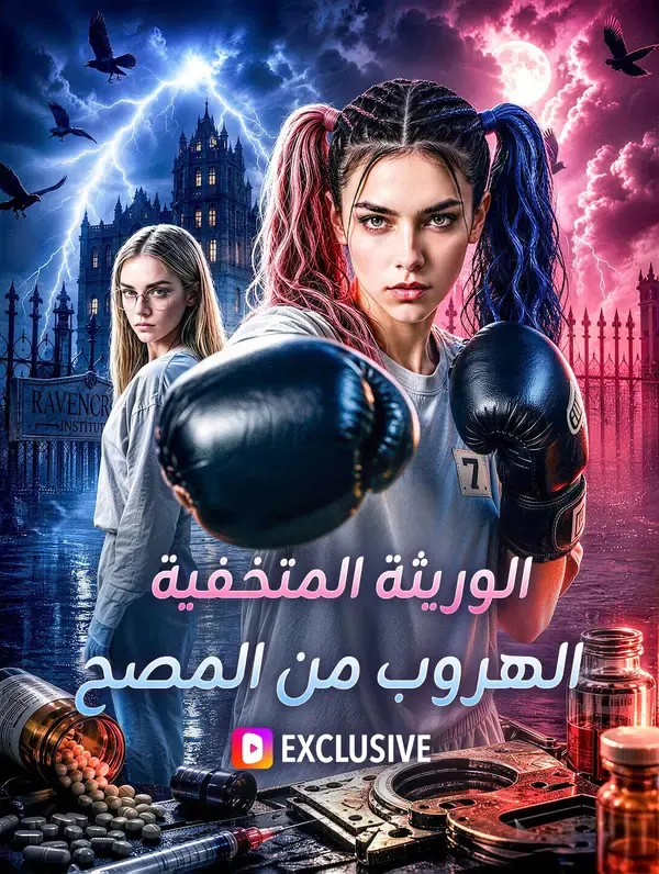 ملصق مسلسل الوريثة المتخفية: الهروب من المصح من الصين