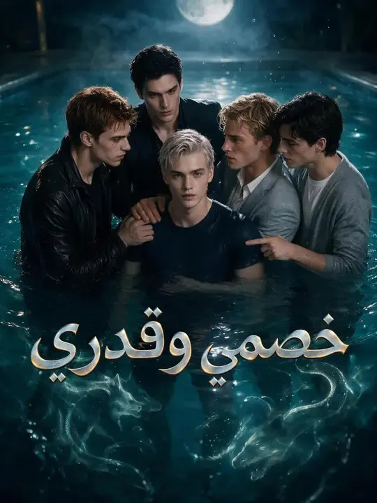 ملصق مسلسل خصمي وقدري من الصين