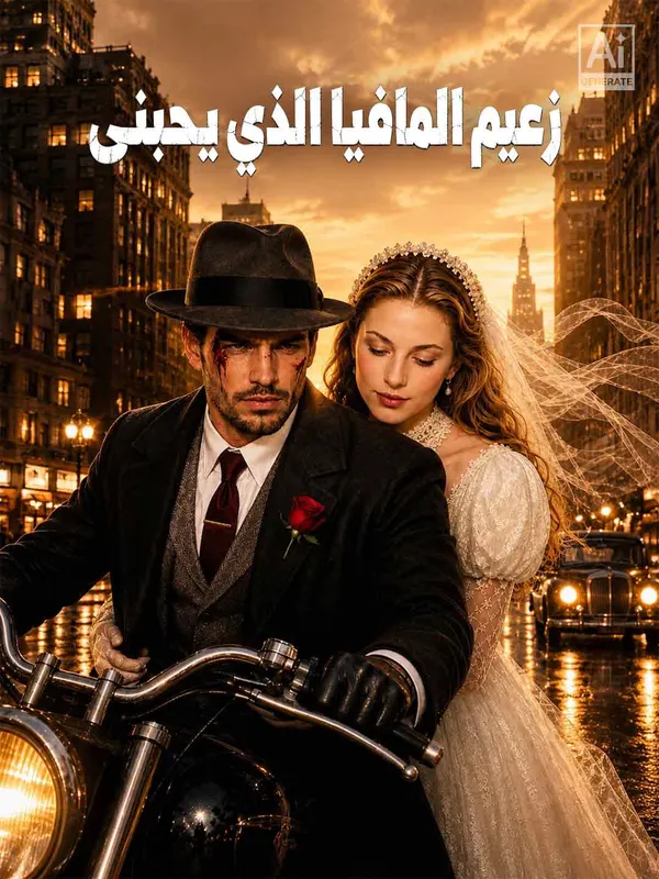 ملصق مسلسل زعيم المافيا الذي يحبني من الصين