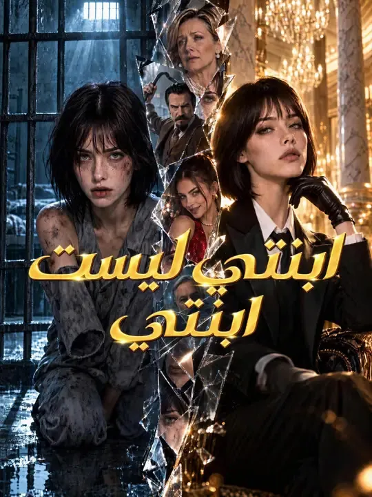 ملصق مسلسل ابنتي ليست ابنتي من الصين