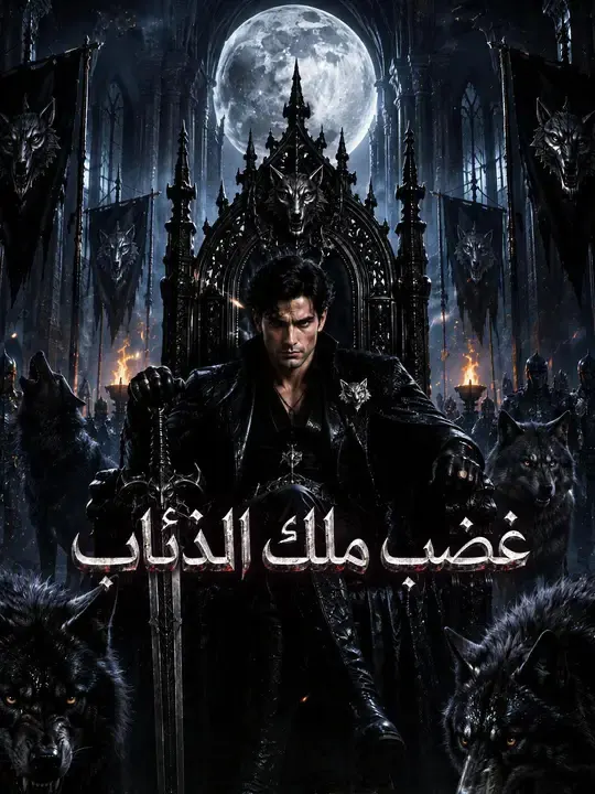 ملصق مسلسل غضب ملك الذئاب من الصين