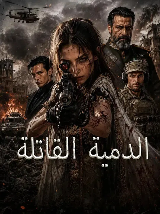 ملصق مسلسل الدمية القاتلة من الصين