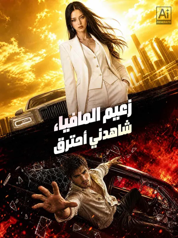 ملصق مسلسل زعيم المافيا، شاهدني أحترق من الصين