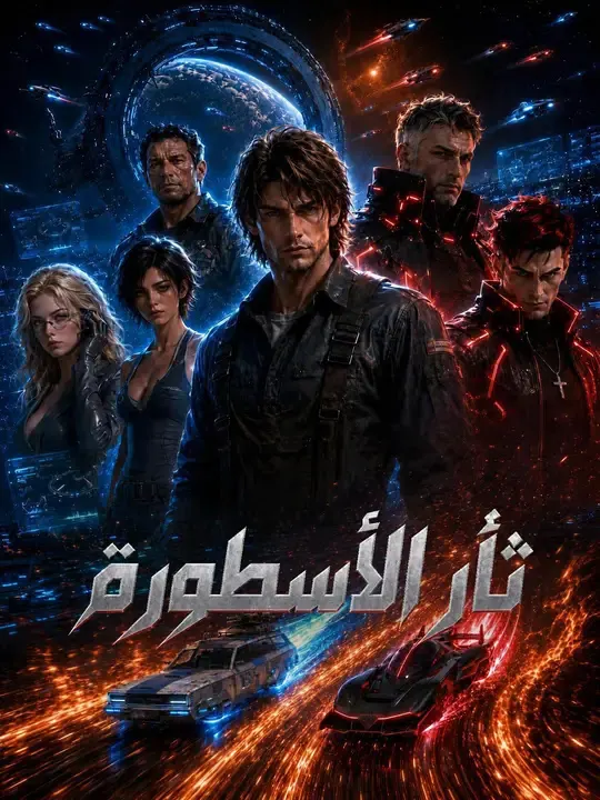 ملصق مسلسل ثأر الأسطورة من الصين
