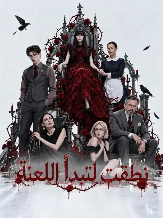 ملصق مسلسل نطقت لتبدأ اللعنة من الصين