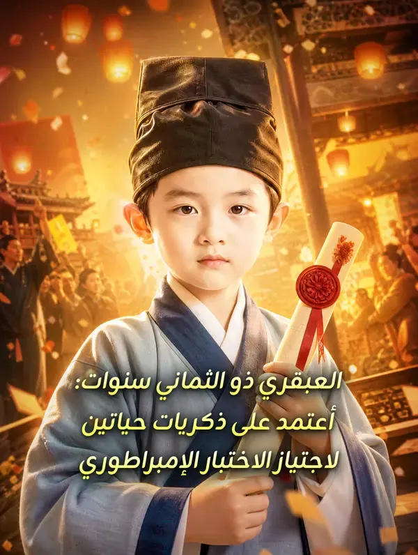 ملصق مسلسل العبقري ذو الثماني سنوات من الصين