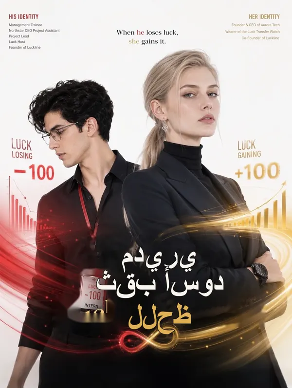 ملصق مسلسل مديري ثقب أسود للحظ من الصين