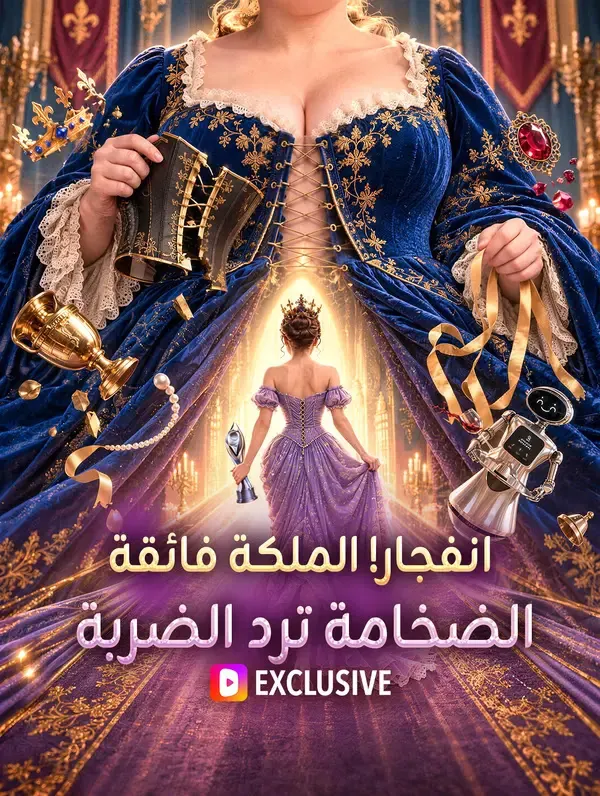 ملصق مسلسل انفجار! الملكة فائقة الضخامة ترد الضربة من الصين