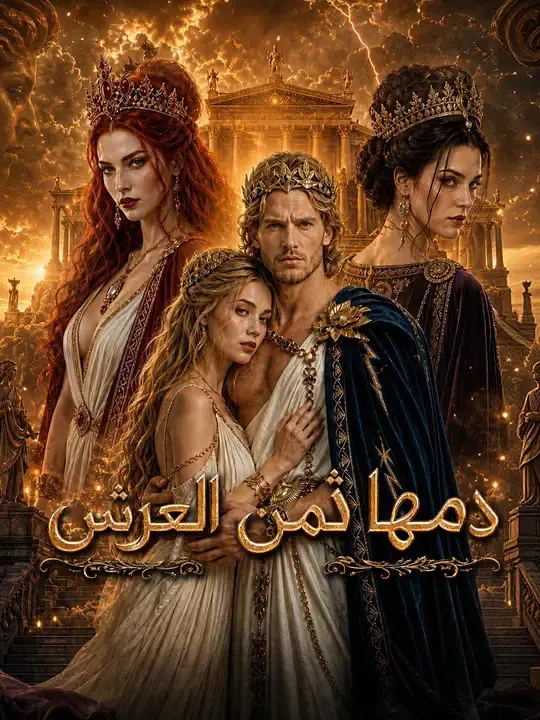 ملصق مسلسل دمها ثمن العرش من الصين