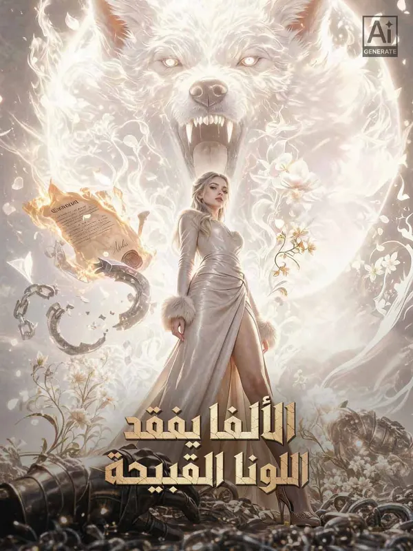 ملصق مسلسل الألفا يفقد اللونا القبيحة