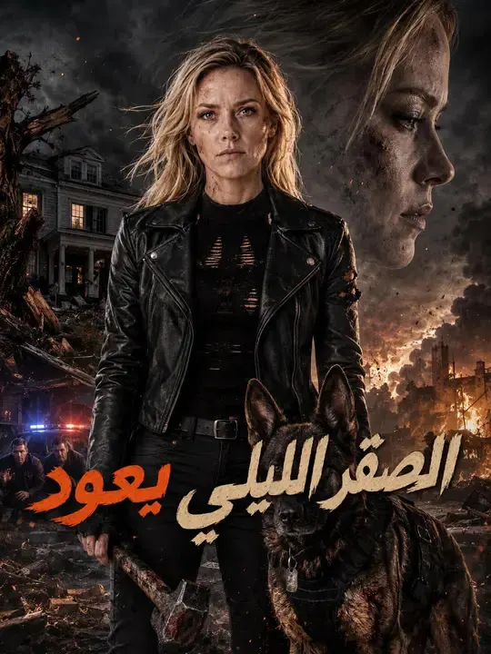 ملصق مسلسل الصقر الليلي يعود من الصين