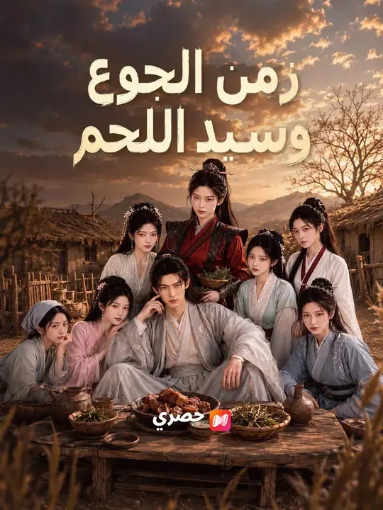 ملصق مسلسل زمن الجوع وسيد اللحم