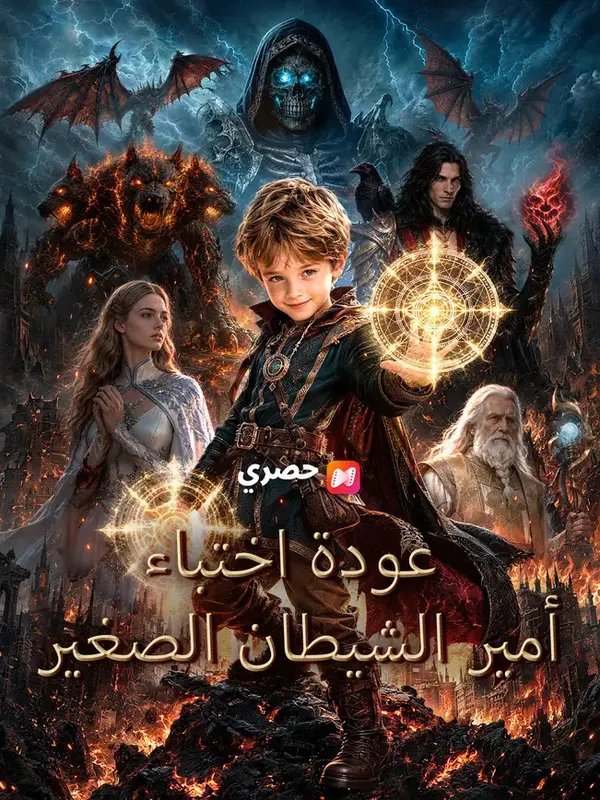 ملصق مسلسل عودة اختباء أمير الشيطان الصغير خيال حضري ⦁ فضح الأشرار من الصين