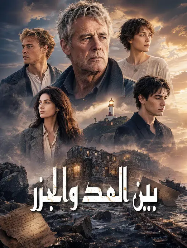ملصق مسلسل بين المد والجزر من الصين