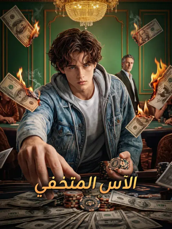 ملصق مسلسل الآس المتخفي من الصين