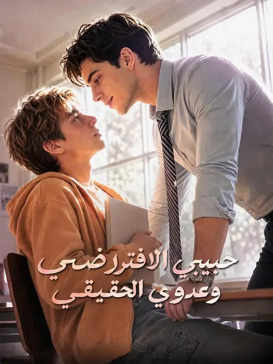 ملصق مسلسل حبيبي الافتراضي وعدوي الحقيقي من الصين