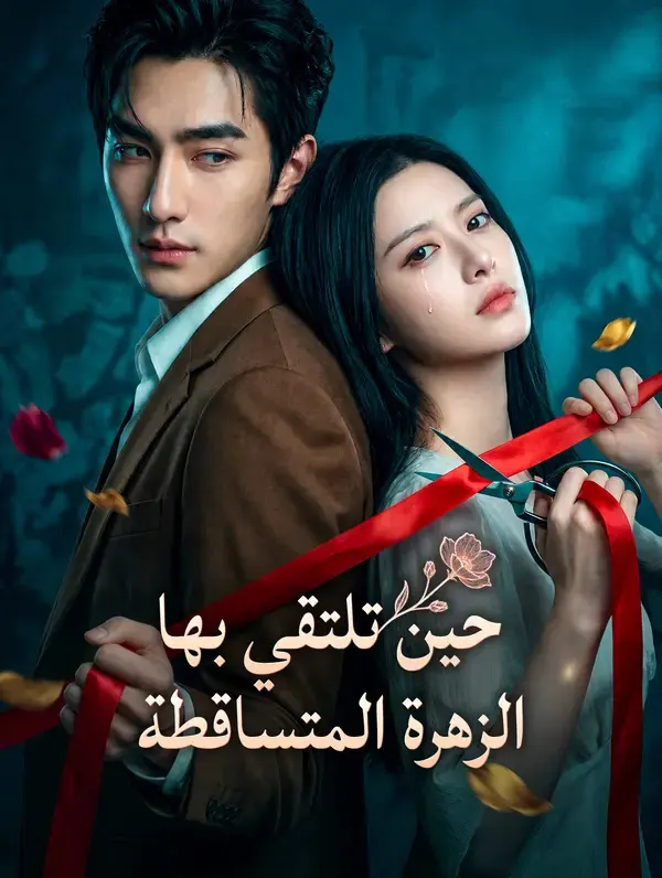 ملصق مسلسل حين تلتقي بها الزهرة المتساقطة من الصين
