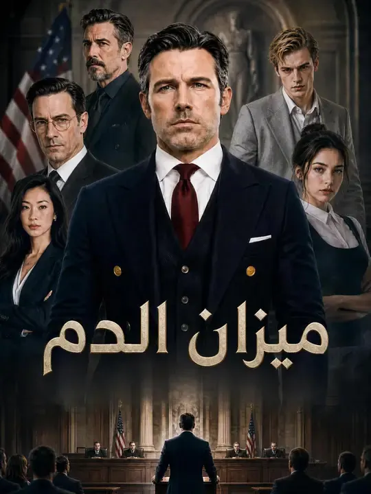 ملصق مسلسل ميزان الدم من الصين