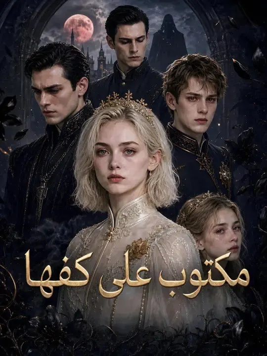 ملصق مسلسل مكتوب على كفها من الصين