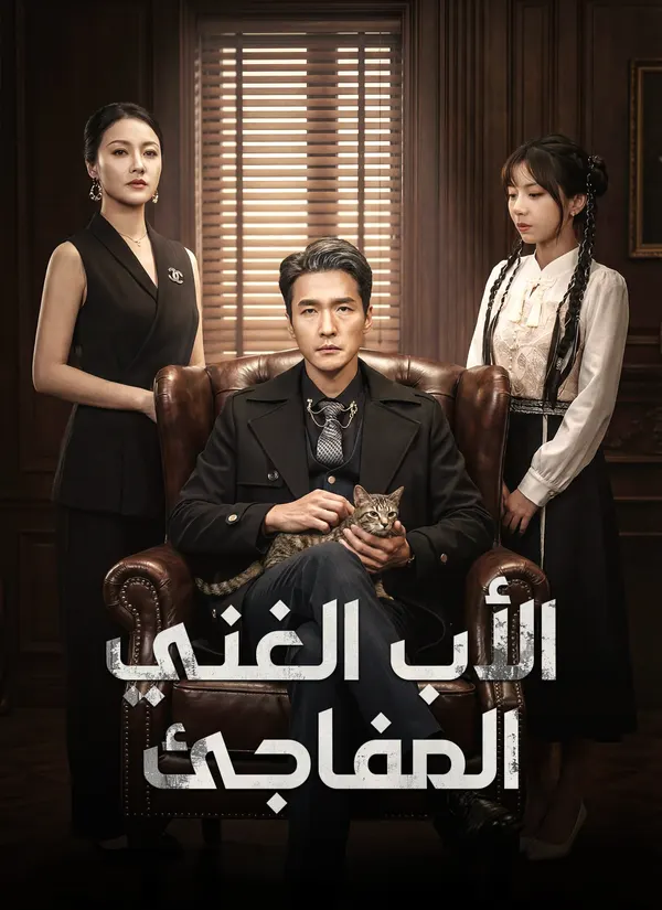 ملصق مسلسل الأب الغني المفاجئ من الصين