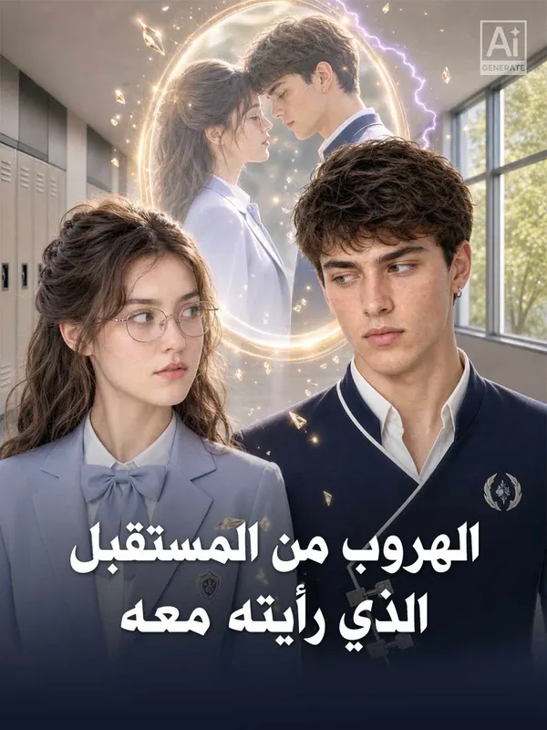 ملصق مسلسل الهروب من المستقبل الذي رأيته معه من الصين