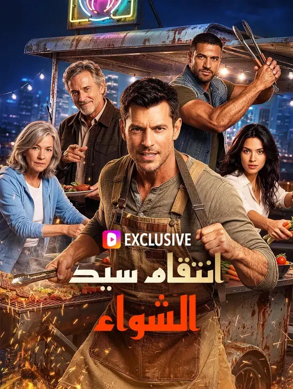 ملصق مسلسل انتقام سيد الشواء من الصين
