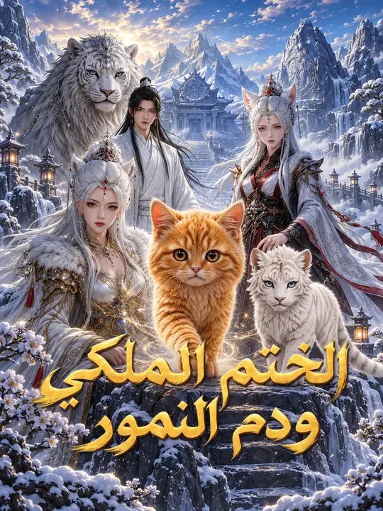 ملصق مسلسل الختم الملكي ودم النمور من الصين
