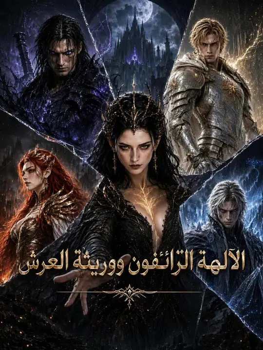 ملصق مسلسل الآلهة الزائفون ووريثة العرش من الصين