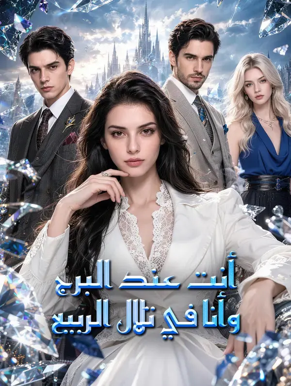 ملصق مسلسل أنت عند البرج، وأنا في تلال الربيع من الصين
