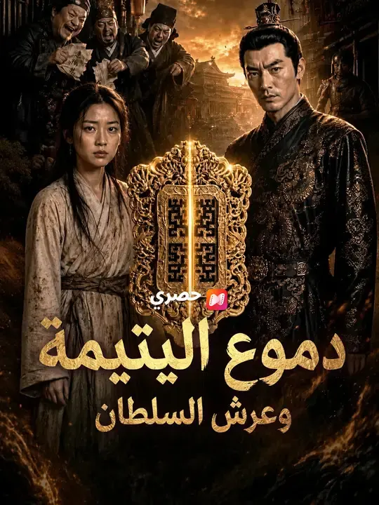 ملصق مسلسل دموع اليتيمة وعرش السلطان من الصين