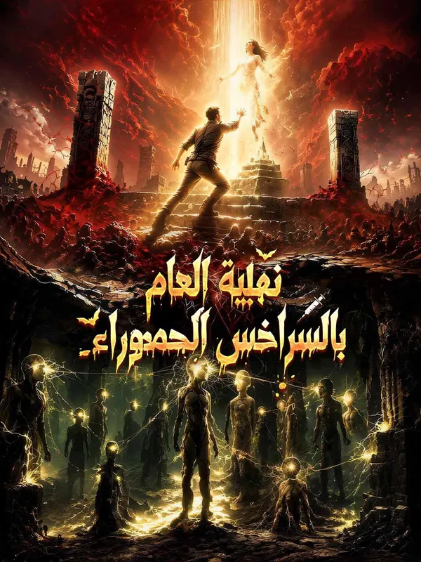 ملصق مسلسل نهاية العالم بالسراخس الحمراء من الصين