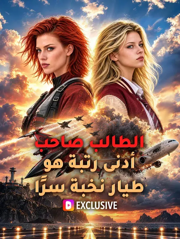 ملصق مسلسل الطالب صاحب أدنى رتبة هو طيار نخبة سرًا من الصين