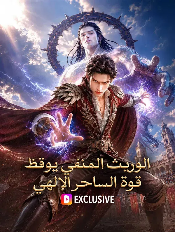 ملصق مسلسل الوريث المنفي يوقظ قوة الساحر الإلهي من الصين