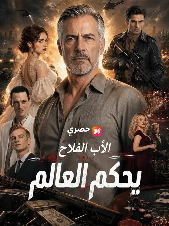 ملصق مسلسل الأب الفلاح يحكم العالم من الصين