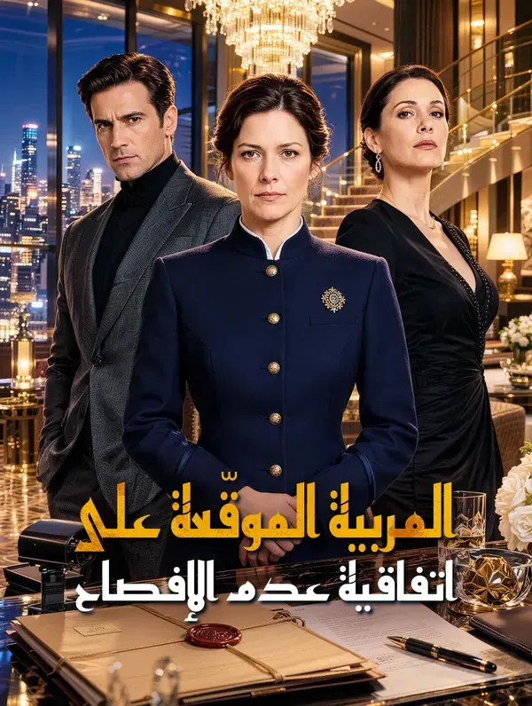 ملصق مسلسل المربية الموقّعة على اتفاقية عدم الإفصاح من الصين