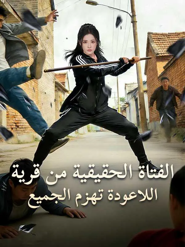 ملصق مسلسل الفتاة الحقيقية من قرية اللاعودة تهزم الجميع