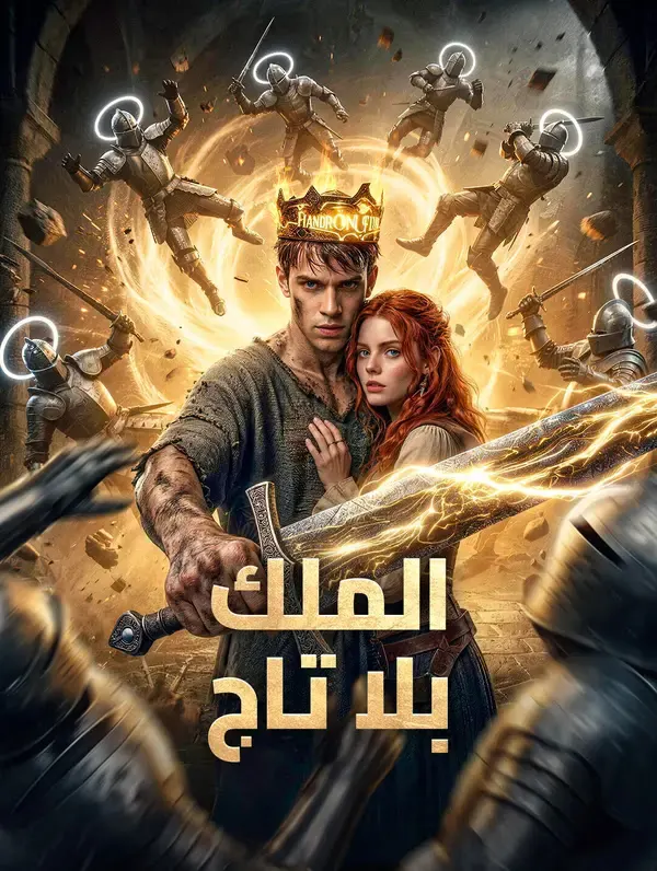 ملصق مسلسل الملك بلا تاج من الصين