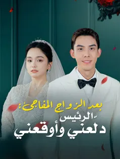 ملصق مسلسل بعد الزواج المفاجئ: الرئيس دلّعني وأوقعني من الصين