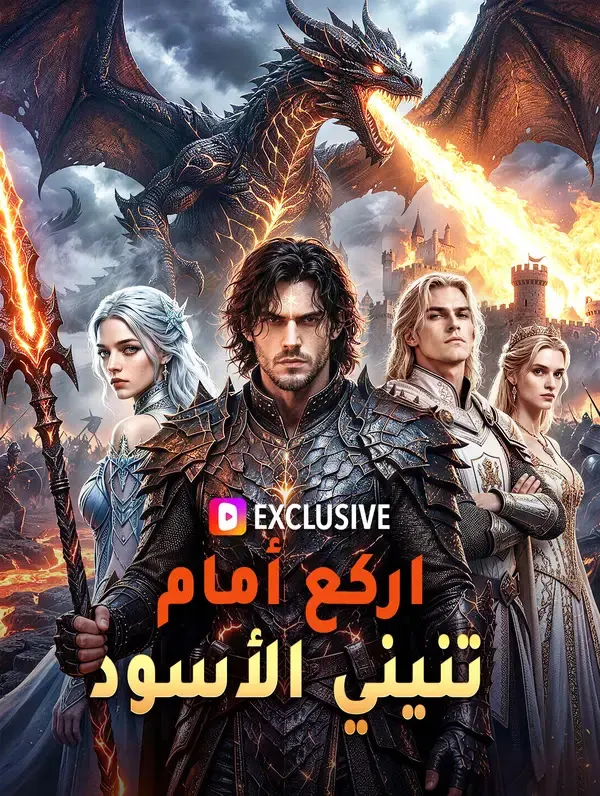 ملصق مسلسل اركع أمام تنيني الأسود