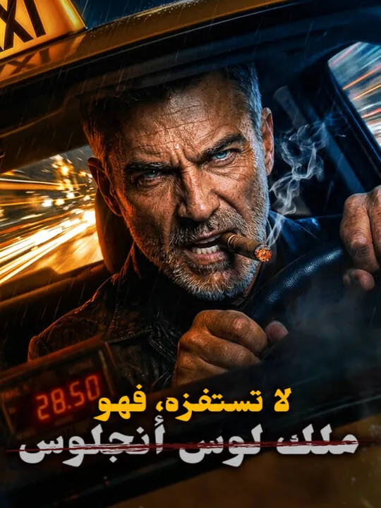 ملصق مسلسل لا تستفزه، فهو ملك لوس أنجلوس من الصين