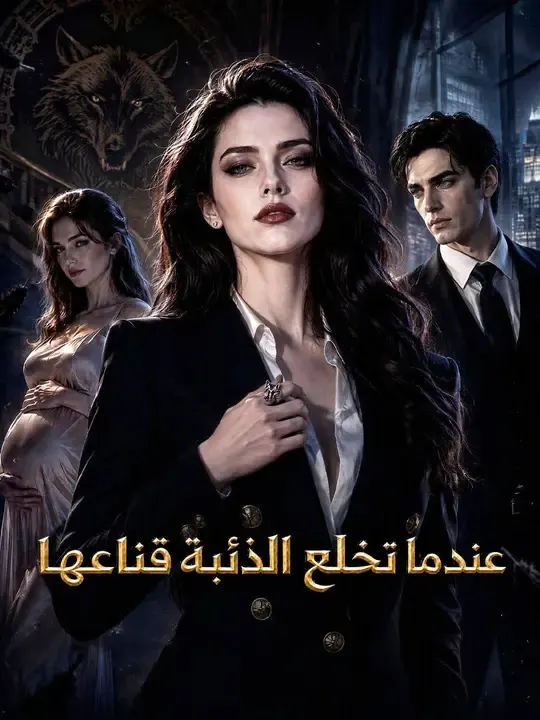 ملصق مسلسل عندما تخلع الذئبة قناعها من الصين
