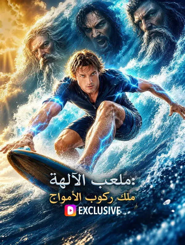 ملصق مسلسل ملعب الآلهة: ملك ركوب الأمواج من الصين