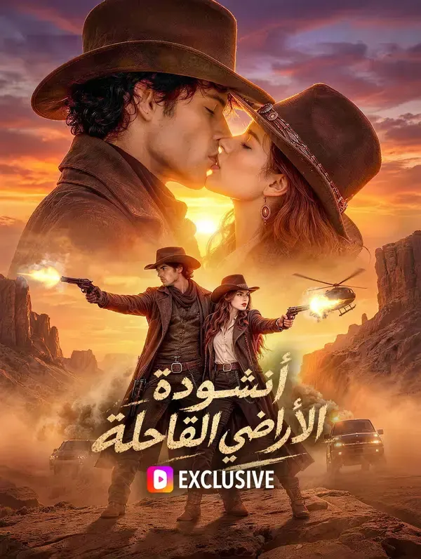 ملصق مسلسل أنشودة الأراضي القاحلة من الصين