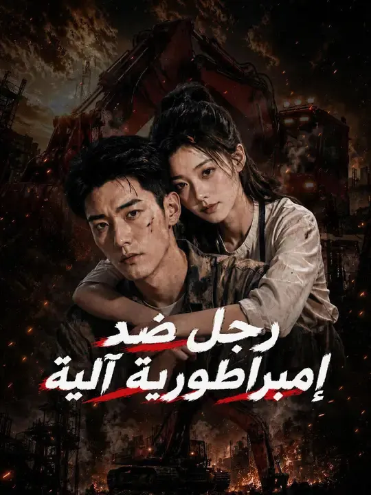 ملصق مسلسل رجل ضد إمبراطورية آلية من الصين
