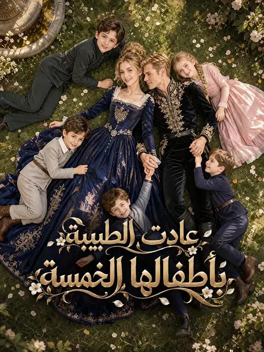 ملصق مسلسل عادت الطبيبة بأطفالها الخمسة من الصين