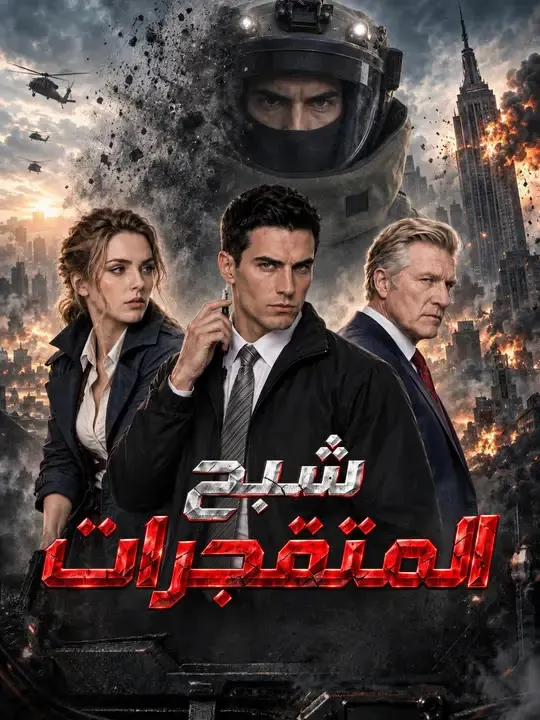 ملصق مسلسل شبح المتفجرات من الصين