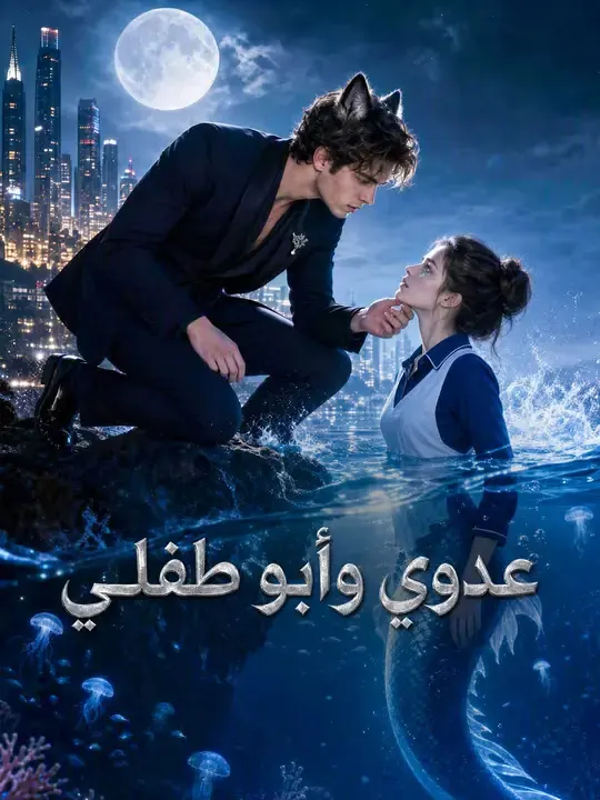 ملصق مسلسل عدوي وأبو طفلي من الصين